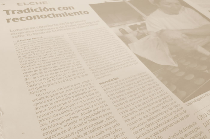 Reportaje La Verdad etiqueta artesanía